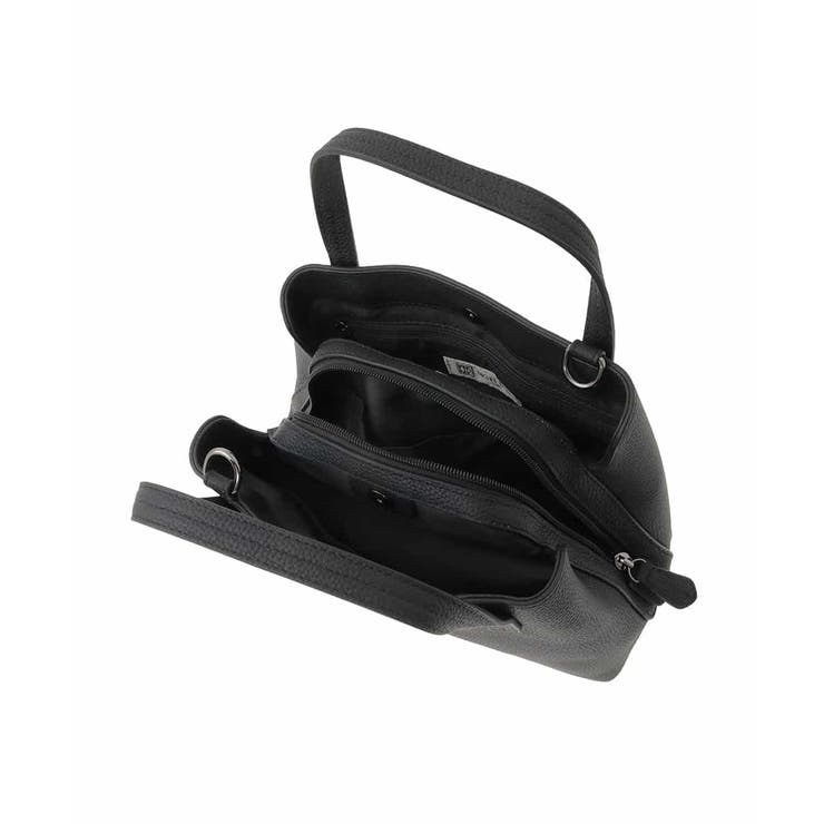 [2WAY]コンパートメント牛革デザインバッグ | MK MICHEL KLEIN BAG | 詳細画像11 