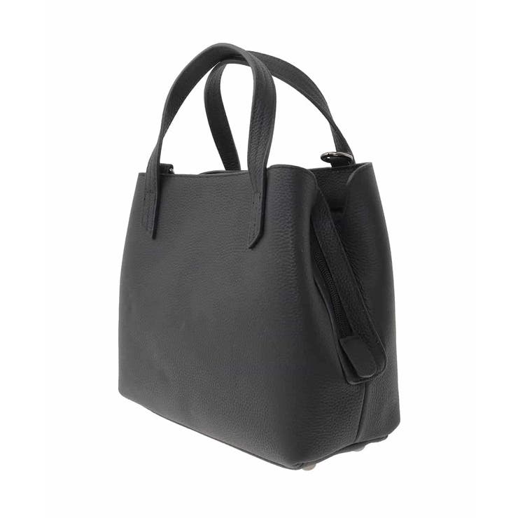 [2WAY]コンパートメント牛革デザインバッグ | MK MICHEL KLEIN BAG | 詳細画像3 