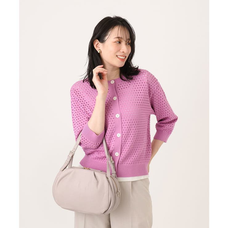 [2WAY]ベルトハンドルタックデザイントート | MK MICHEL KLEIN BAG | 詳細画像15 