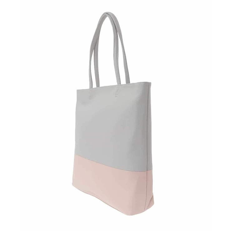 [A4収納可]バイカラーデザイン牛革トートバッグ | MK MICHEL KLEIN BAG | 詳細画像4 