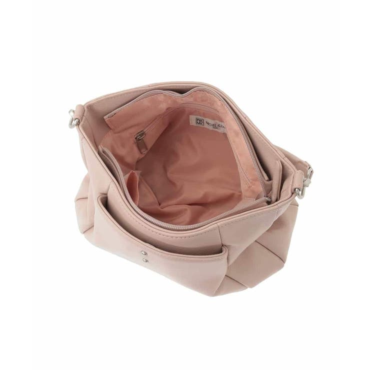 [2WAY]切り替えポケット牛革ショルダーバッグ | MK MICHEL KLEIN BAG | 詳細画像14 