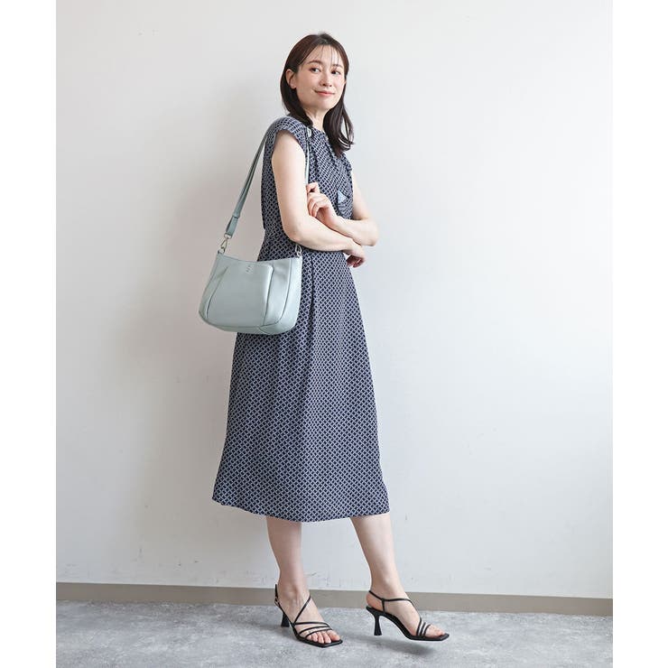 [2WAY]切り替えポケット牛革ショルダーバッグ | MK MICHEL KLEIN BAG | 詳細画像19 