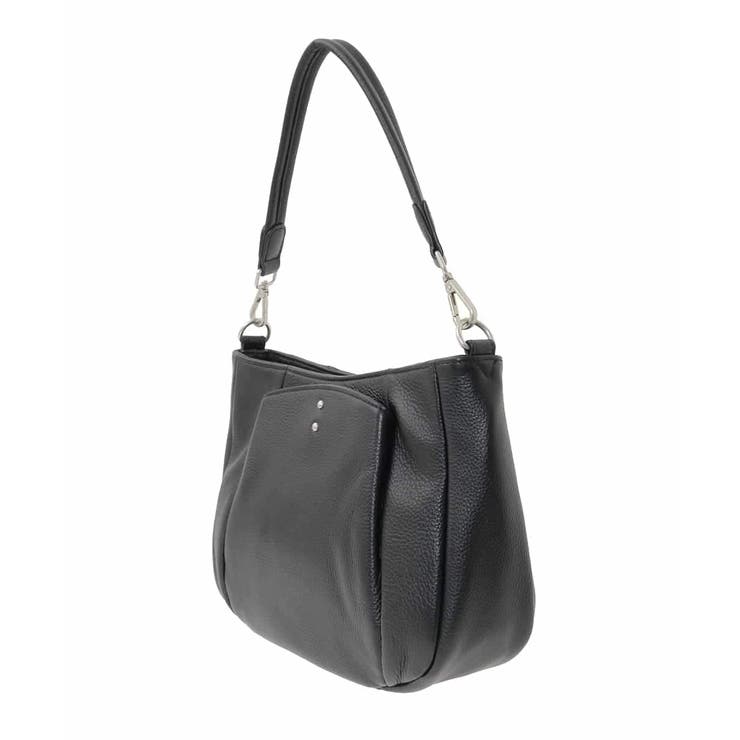 [2WAY]切り替えポケット牛革ショルダーバッグ | MK MICHEL KLEIN BAG | 詳細画像3 