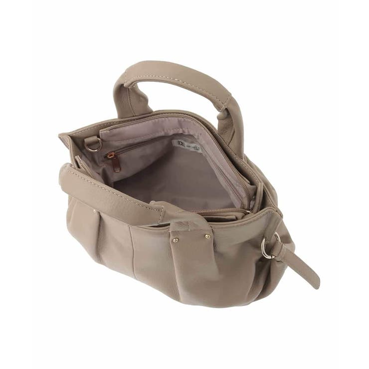 [2WAY]サイドポイント牛革デザインハンドバッグ | MK MICHEL KLEIN BAG | 詳細画像14 