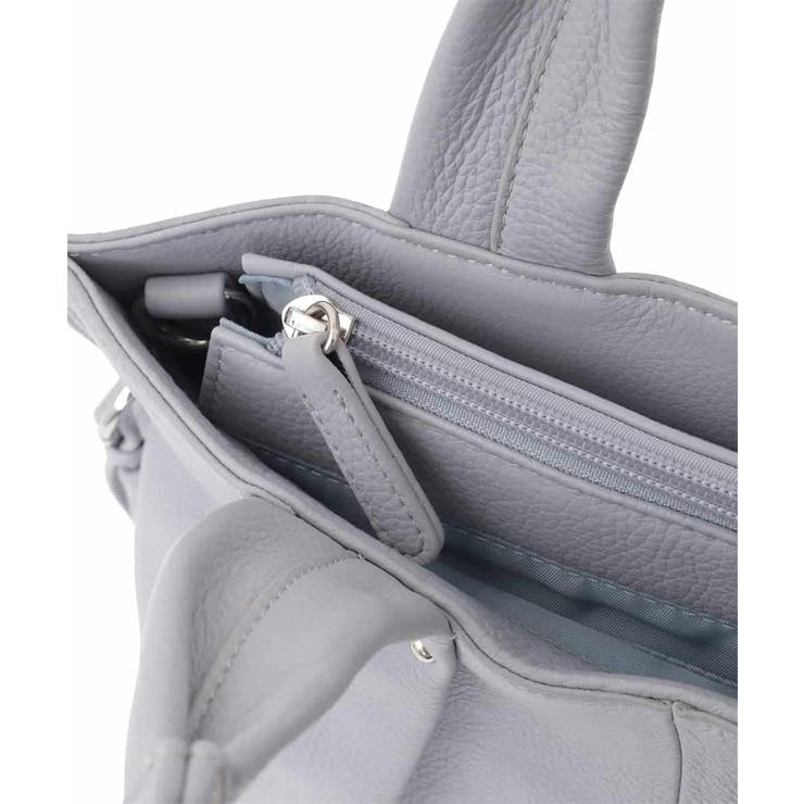 [2WAY]サイドポイント牛革デザインハンドバッグ | MK MICHEL KLEIN BAG | 詳細画像6 