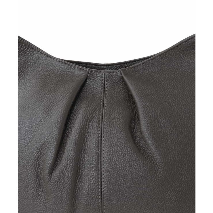 [2WAY]タックデザイン牛革ショルダーバッグ | MK MICHEL KLEIN BAG | 詳細画像15 
