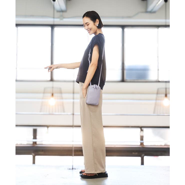 [軽量]牛革ショルダーウォレットバッグ | MK MICHEL KLEIN BAG | 詳細画像20 