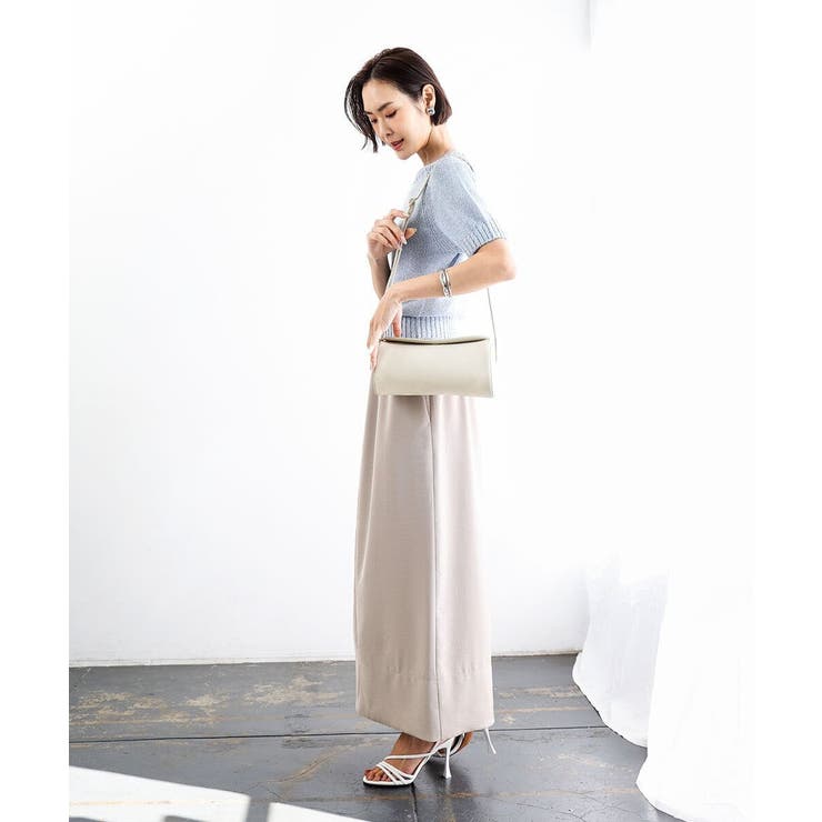 [300g以下の軽量]カウレザーシリンダーバッグ | MK MICHEL KLEIN BAG | 詳細画像11 