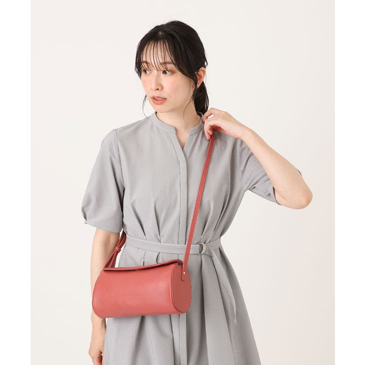 [300g以下の軽量]カウレザーシリンダーバッグ | MK MICHEL KLEIN BAG | 詳細画像16 