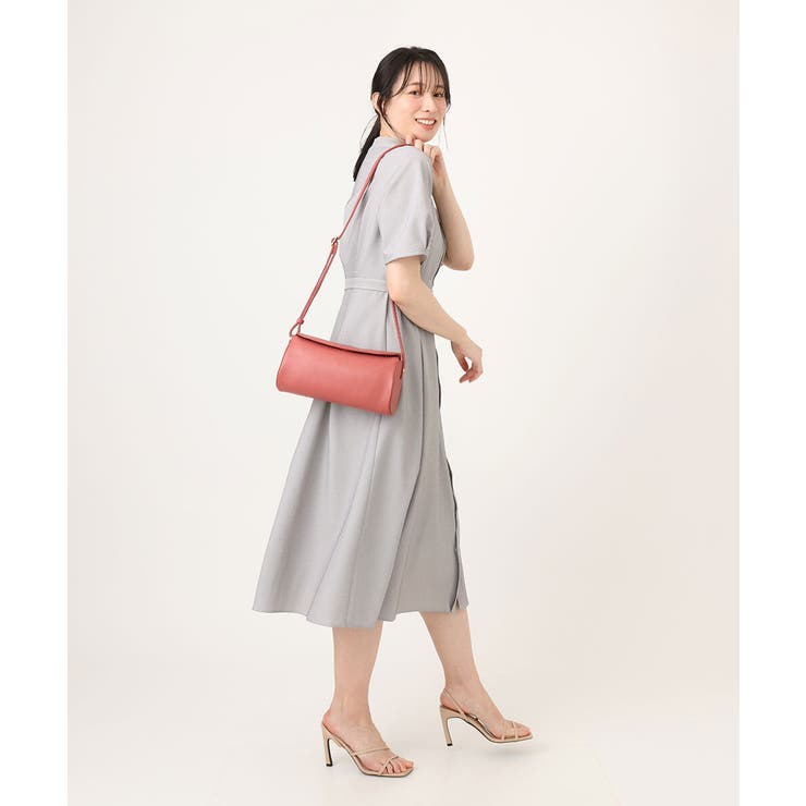 [300g以下の軽量]カウレザーシリンダーバッグ | MK MICHEL KLEIN BAG | 詳細画像18 