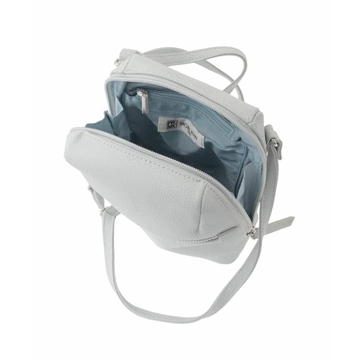 [300g以下の軽量]牛革ラウンドジップショルダーバッグ | MK MICHEL KLEIN BAG | 詳細画像11 