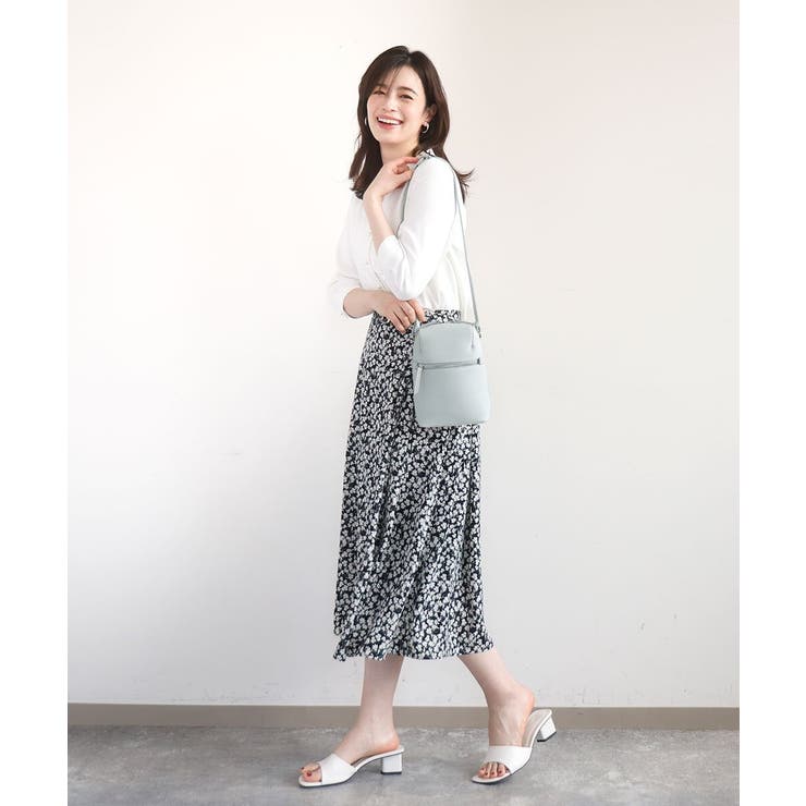 [300g以下の軽量]牛革ラウンドジップショルダーバッグ | MK MICHEL KLEIN BAG | 詳細画像18 