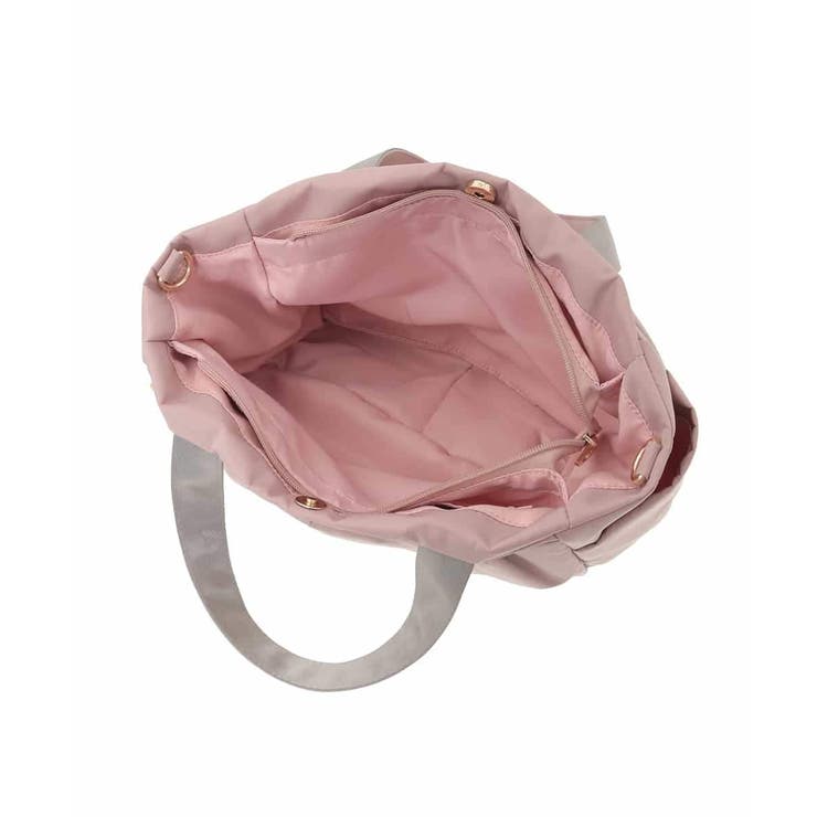 [撥水/2WAY]タックデザイントートバッグ | MK MICHEL KLEIN BAG | 詳細画像14 