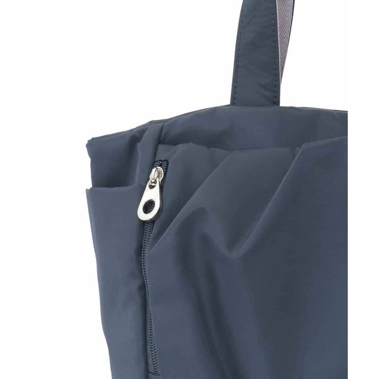 [撥水/2WAY]タックデザイントートバッグ | MK MICHEL KLEIN BAG | 詳細画像15 