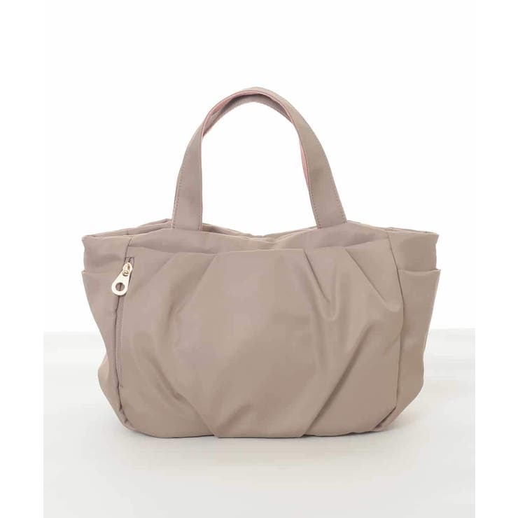 [撥水/2WAY]タックデザイントートバッグ | MK MICHEL KLEIN BAG | 詳細画像2 