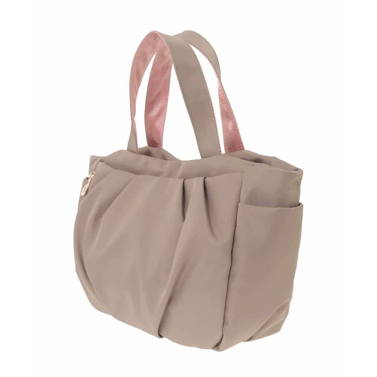 [撥水/2WAY]タックデザイントートバッグ | MK MICHEL KLEIN BAG | 詳細画像4 