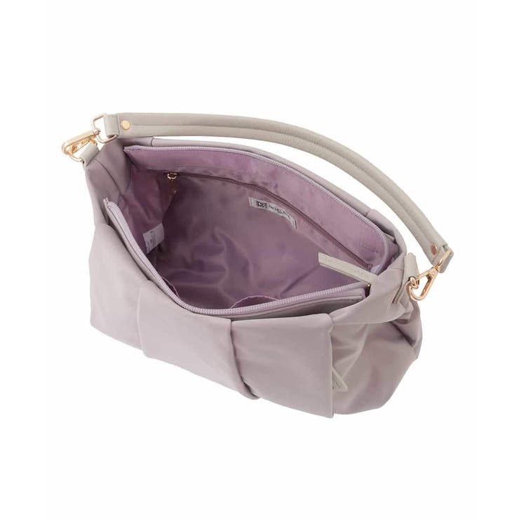 [2WAY/500g以下の軽量]タックデザインワンショルダーバッグ | MK MICHEL KLEIN BAG | 詳細画像10 