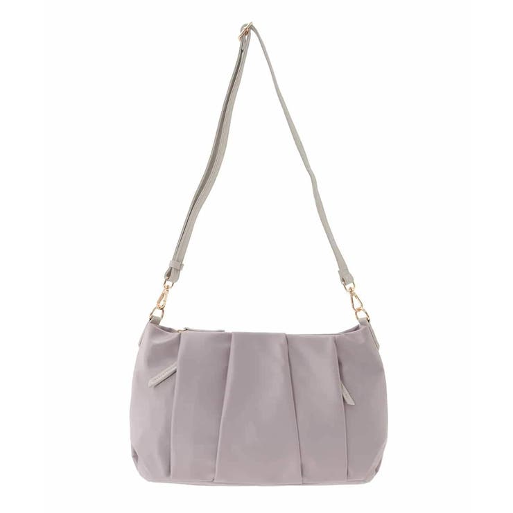 [2WAY/500g以下の軽量]タックデザインワンショルダーバッグ | MK MICHEL KLEIN BAG | 詳細画像11 