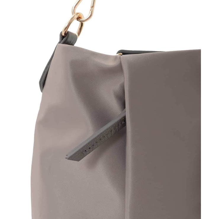 [2WAY/500g以下の軽量]タックデザインワンショルダーバッグ | MK MICHEL KLEIN BAG | 詳細画像12 