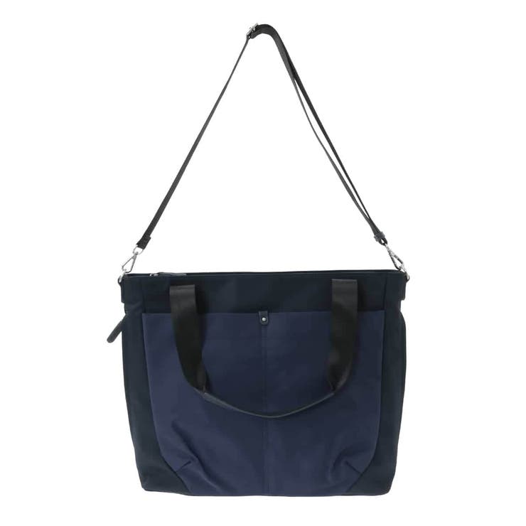 [撥水/2WAY]多機能ポケットビッグスクエアバッグ | MK MICHEL KLEIN BAG | 詳細画像11 