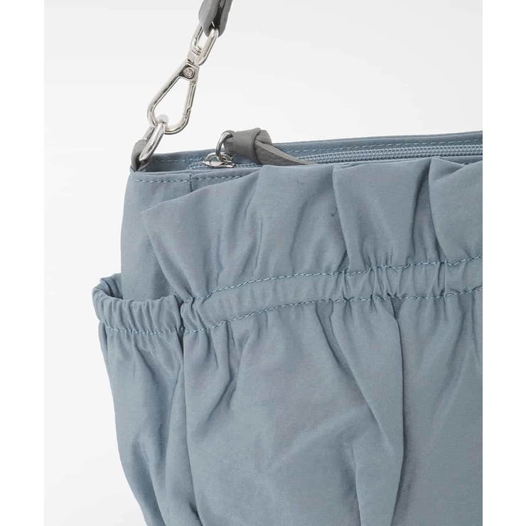 [2WAY]フリルギャザーコンパクトショルダーバッグ | MK MICHEL KLEIN BAG | 詳細画像7 