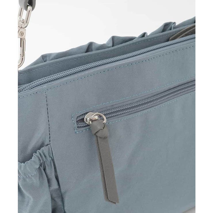 [2WAY]フリルギャザーコンパクトショルダーバッグ | MK MICHEL KLEIN BAG | 詳細画像8 