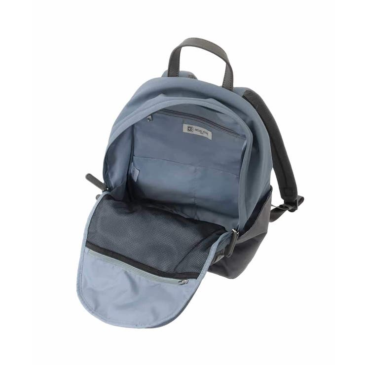 [軽量/A4収納可]異素材ジョイントナイロンリュックサック | MK MICHEL KLEIN BAG | 詳細画像12 