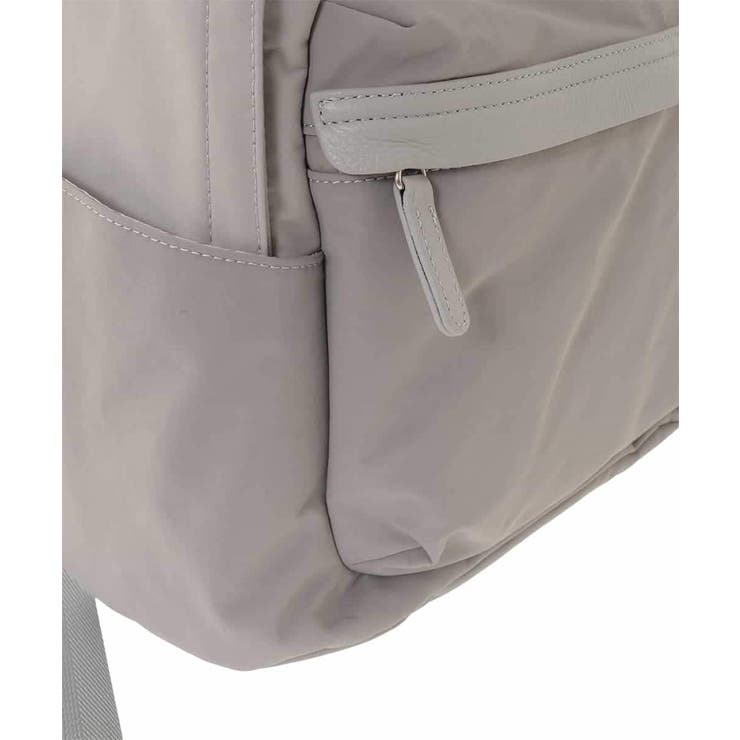 [軽量/A4収納可]異素材ジョイントナイロンリュックサック | MK MICHEL KLEIN BAG | 詳細画像6 