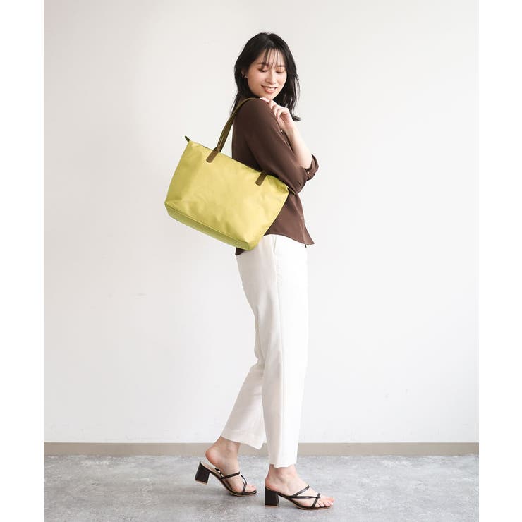 [A4収納可]レザーポイント軽量トートバッグ | MK MICHEL KLEIN BAG | 詳細画像18 