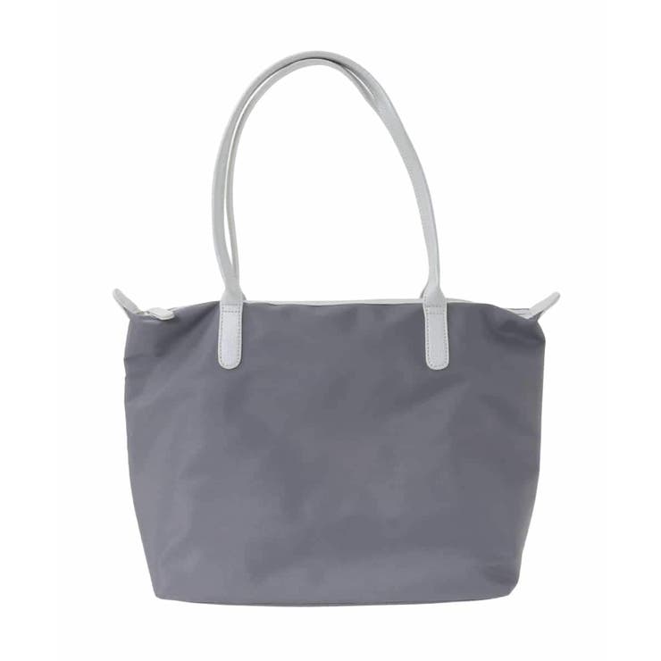 ダークグレー | [A4収納可]レザーポイント軽量トートバッグ | MK MICHEL KLEIN BAG