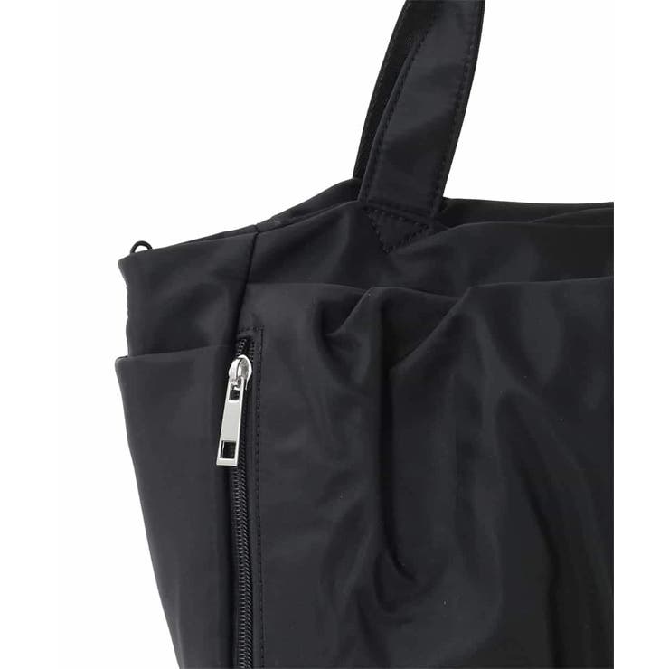 [2WAY/撥水]多機能ポケットタックデザイントートバッグ | MK MICHEL KLEIN BAG | 詳細画像11 