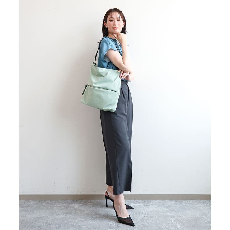 [2WAY]アクセントハンドルナイロンバッグ | MK MICHEL KLEIN BAG | 詳細画像17 
