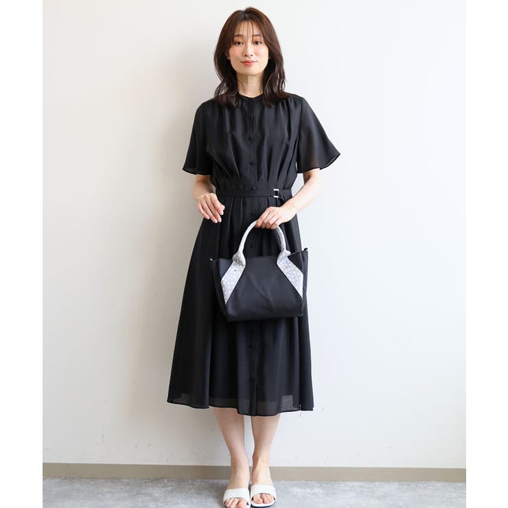 [2WAY]ドットハンドルナイロンコンパクトバッグ | MK MICHEL KLEIN BAG | 詳細画像15 