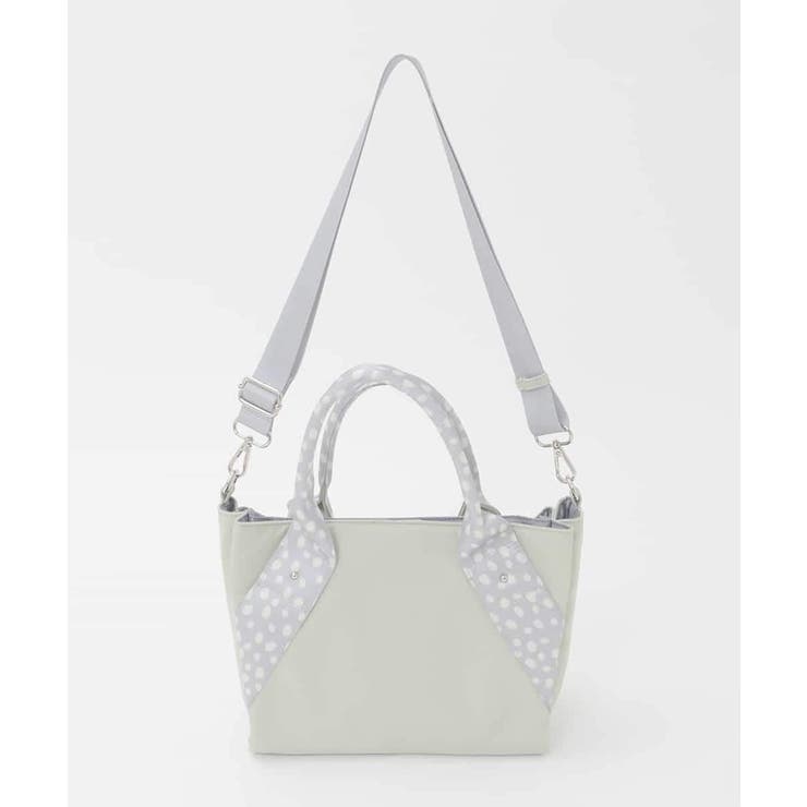 [2WAY]ドットハンドルナイロンコンパクトバッグ | MK MICHEL KLEIN BAG | 詳細画像4 