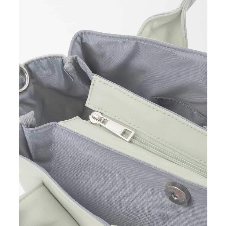 [2WAY]ドットハンドルナイロンコンパクトバッグ | MK MICHEL KLEIN BAG | 詳細画像5 