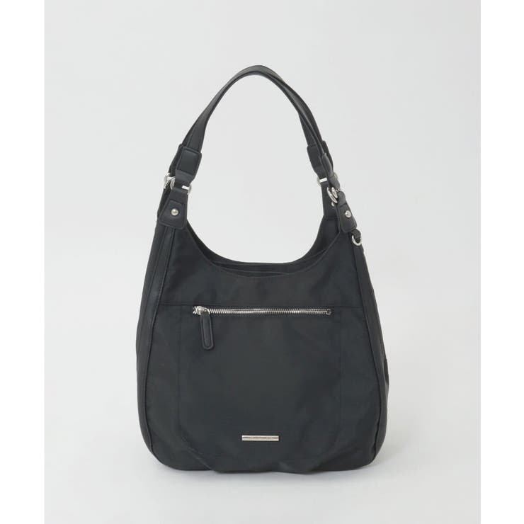 [2WAY]異素材ジョイントラウンドナイロントート | MK MICHEL KLEIN BAG | 詳細画像2 