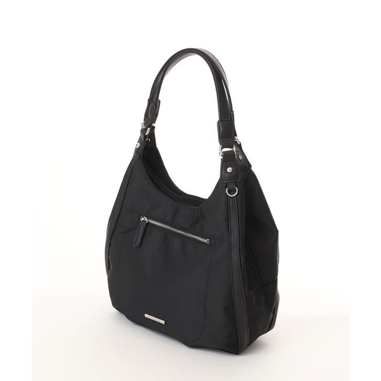 [2WAY]異素材ジョイントラウンドナイロントート | MK MICHEL KLEIN BAG | 詳細画像4 
