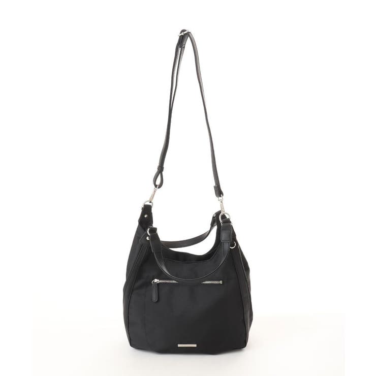 [2WAY]異素材ジョイントラウンドナイロントート | MK MICHEL KLEIN BAG | 詳細画像6 