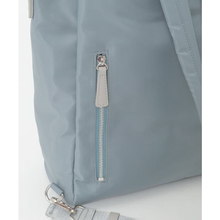 [3WAY/撥水]レザーナイロン多機能スクエアバッグ | MK MICHEL KLEIN BAG | 詳細画像20 