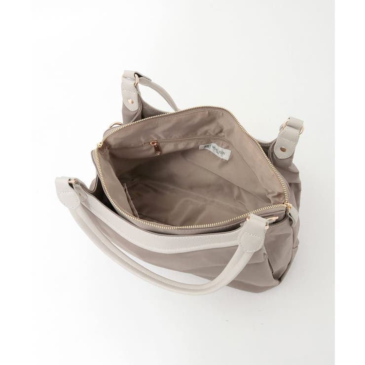 [2WAY]配色ポイントセパレートデザインバッグ | MK MICHEL KLEIN BAG | 詳細画像11 