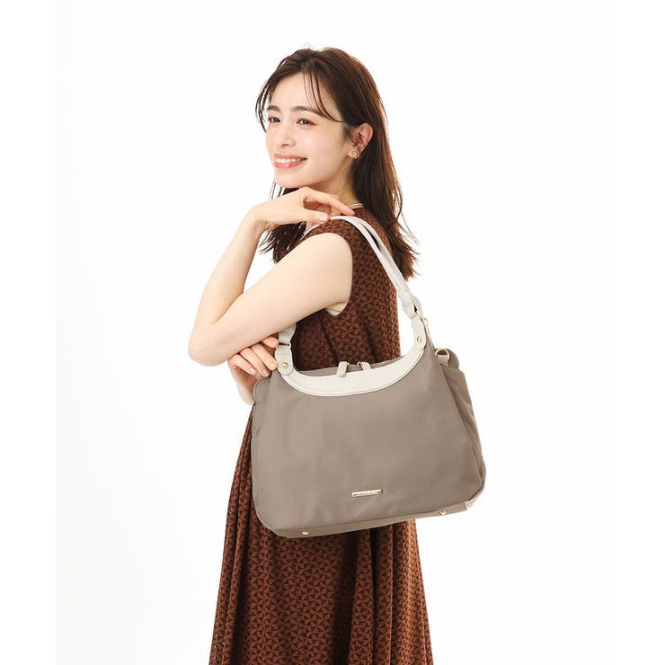 [2WAY]配色ポイントセパレートデザインバッグ | MK MICHEL KLEIN BAG | 詳細画像16 