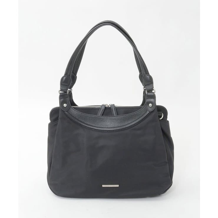 ブラック | [2WAY]配色ポイントセパレートデザインバッグ | MK MICHEL KLEIN BAG