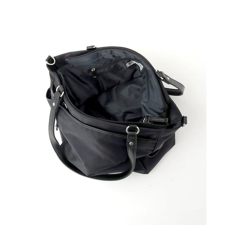 [2WAY/A4収納可]多機能ポケットナイロントートバッグ | MK MICHEL KLEIN BAG | 詳細画像15 