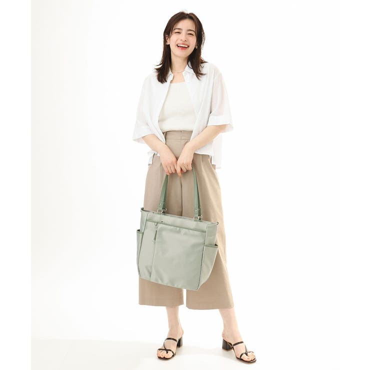 [2WAY/A4収納可]多機能ポケットナイロントートバッグ | MK MICHEL KLEIN BAG | 詳細画像18 