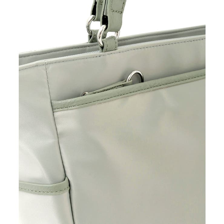 [2WAY/A4収納可]多機能ポケットナイロントートバッグ | MK MICHEL KLEIN BAG | 詳細画像6 