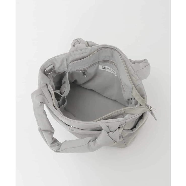 [2WAY/軽量]デザインコンパクトナイロンバッグ | MK MICHEL KLEIN BAG | 詳細画像16 