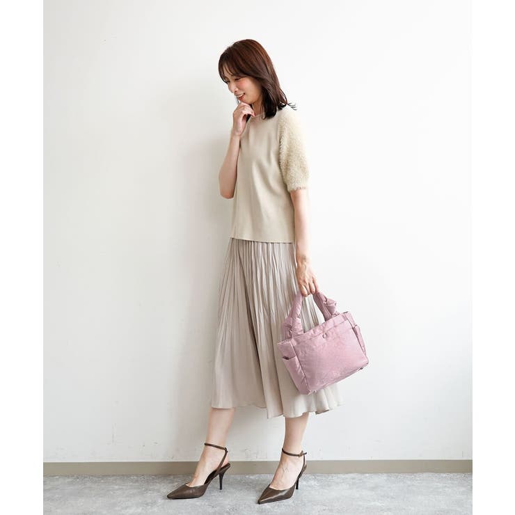 [2WAY/軽量]デザインコンパクトナイロンバッグ | MK MICHEL KLEIN BAG | 詳細画像23 