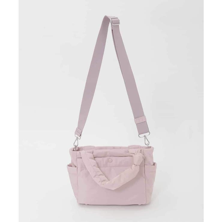 [2WAY/軽量]デザインコンパクトナイロンバッグ | MK MICHEL KLEIN BAG | 詳細画像5 