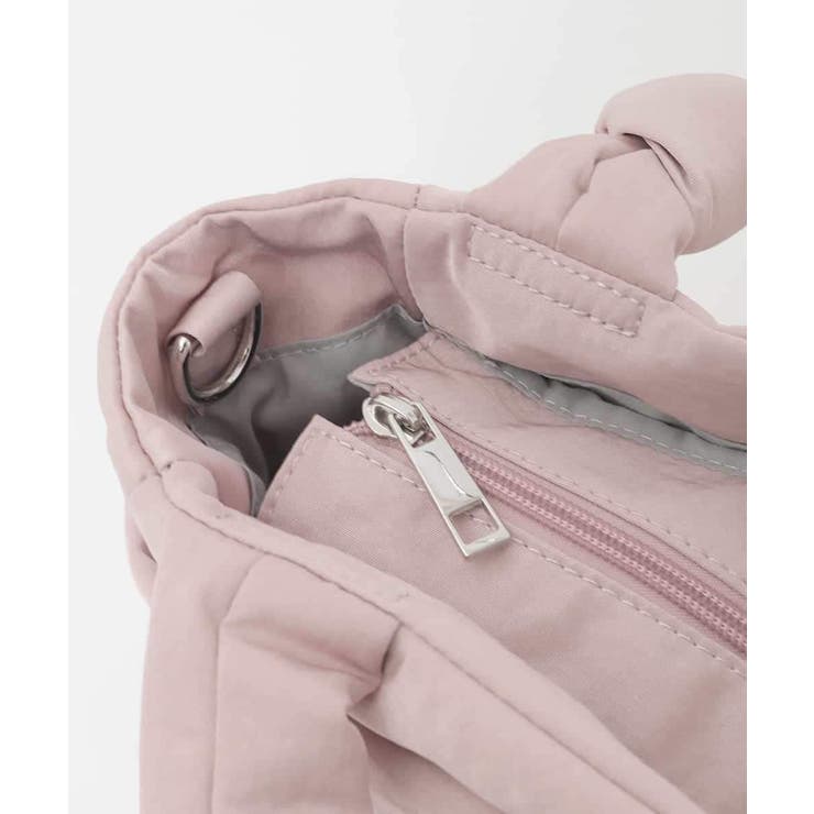 [2WAY/軽量]デザインコンパクトナイロンバッグ | MK MICHEL KLEIN BAG | 詳細画像6 
