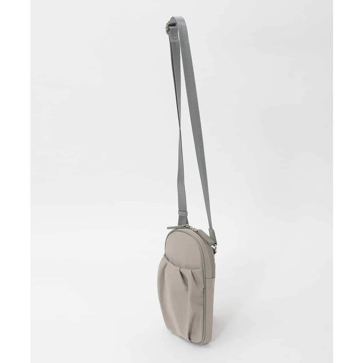 [撥水/超軽量]パイピングレザーデザインショルダーバッグ | MK MICHEL KLEIN BAG | 詳細画像2 